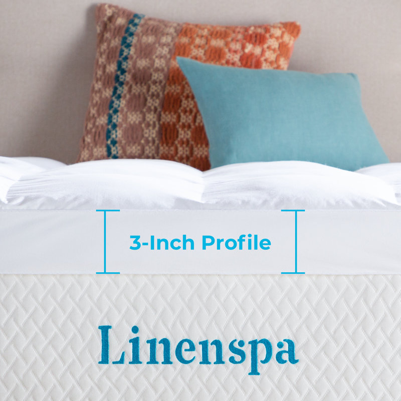LinenspaEssentials Linenspa Essentials 3" Down Alternative Mattress